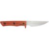 Case Cutlery Knife, Case OrangePeel Smooth Hardwood Composite Fixed Blade 66660